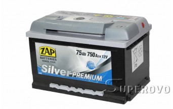 Купить аккумулятор автомобильный   ZAP Silver Premium 575 45 (75 А/ч) в Березе Шинный двор